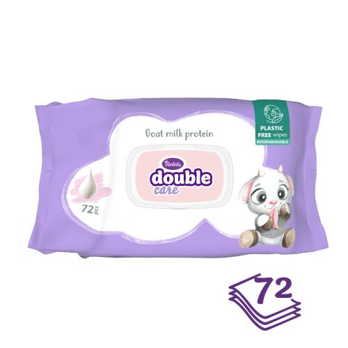 Violeta Double Care popsitörlő 72 db 141947640