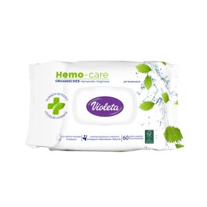 Violeta nedves toalettpapír Hemo Care, 60 db 141947649 - Violeta