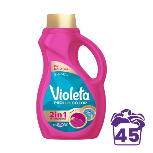 Violeta Intense color mosógél színes ruhákhoz, 2,7 L 141947655