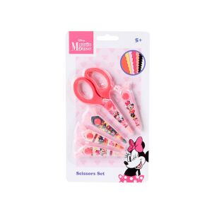 Foarfece de siguranță cu 5 lame de tăiere înlocuibile, Minnie Mouse 141950353 - Foarfece