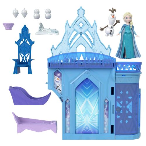 Játékszett babával, Disney Jégvarázs, Elsa jégpalotája 168651306 - Babázás
