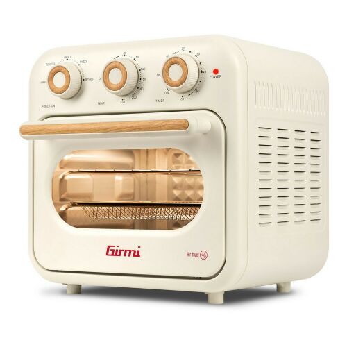 Girmi FG28 Ecofrit 14L forrólevegős, pizza és multifunkciós sütő – XXL kapacitás, sokoldalú sütés, egészséges fogások