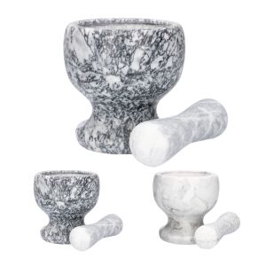 Fehér márvány mozsár 12,5 x 12,5 cm 141954455 - Mozsár