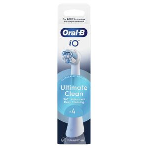 Oral-B iO Ultimate Clean White 4 db-os fogkefefej szett - új 141955168 - Fogkefe és szájzuhany pótfej