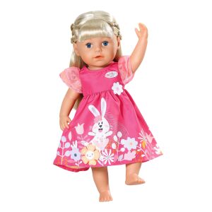 BABY BORN | Sukienka w kwiaty, 43 cm