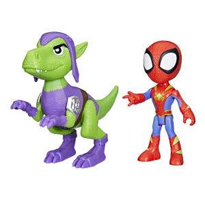 Spider-Man Spidey and His Amazing Friends Hrdinové a Dino-zločinci 2 ks - Spidey 141961273 - Hasbro