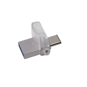 Kingston DataTraveler microDuo 3C 64GB USB Type-A / USB Type-C 3.2 Gen 1 (3.1 Gen 1) Fekete Pendrive 141962808 - Kingston