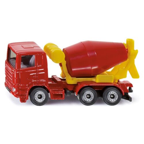 SIKU Cement Mixer játékkamion, piros és sárga - Siku