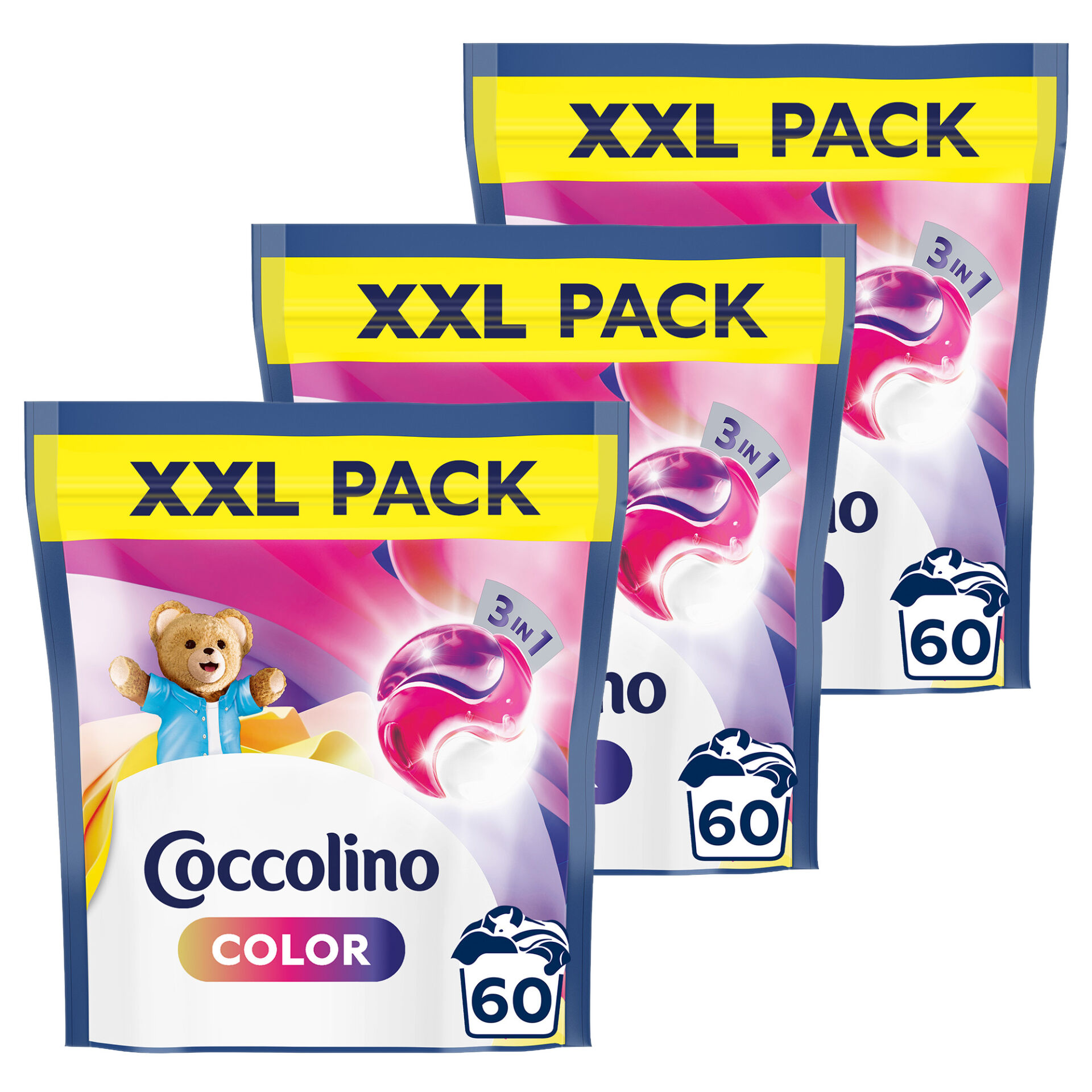 E-shop Kapsula na pranie farieb Coccolino 3v1 180 praní