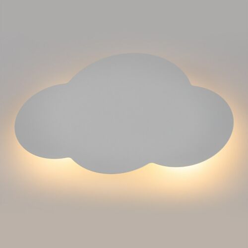 Lampa ścienna dla dzieci Cloud white