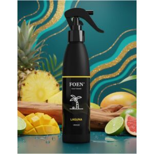 Foen Laguna exotischer Auto-Lufterfrischer mit tropischem Fruchthintergrund - Lufterfrischer für Autos