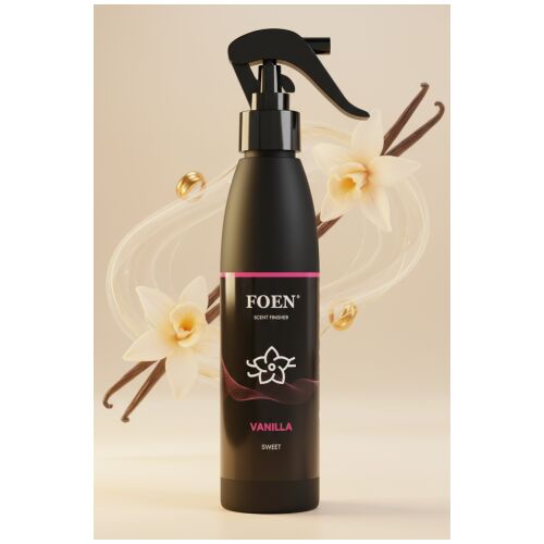 Foen Vanilla prémiový osviežovač vzduchu do auta s tónmi vanilky, kokosu a pomaranča, 185ml