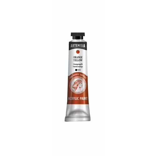 Artemisia narancssárga akrilfesték 20ml tubus művészeknek - Dekorációs kellék