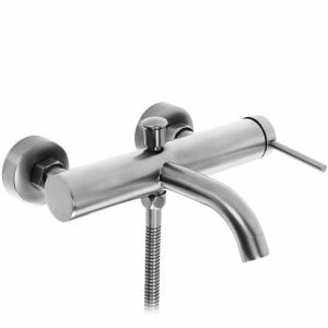 Стенен смесител за вана Rea Spot Nickel Brush - Смесител