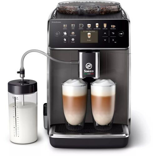 Aparat automat de cafea, Saeco, Spumator lapte, 16 programe, Touchscreen, 1500 W, 1.8 L, Negru 146517660