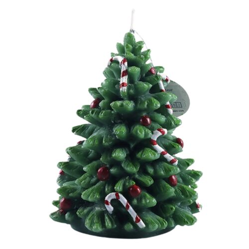 Karácsonyfa alakú gyertya 16cm 141972931