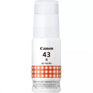 Canon atramentová fľaštička GI-43 R červená 141992734 - Kancelárska technika