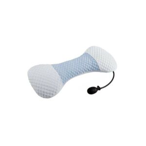 Blux Állítható Deréktámasz Párna Pumpával – Ortopéd Memóriahab, Világoskék - Fehér 141995389 - Derék- & Háttámasz