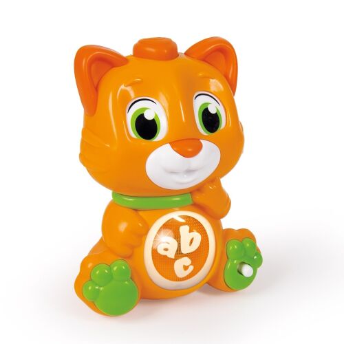Clementoni, Baby, Interactive Toy, Cat, Orange, Unisex, 10 - 36 months 141995649