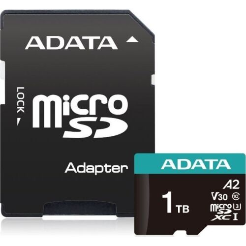 ADATA AUSDX1TUI3V30SA2-RA1 memóriakártya 1 TB MicroSDXC UHS-I Class 10 (AUSDX1TUI3V30SA2-RA1) 141998790
