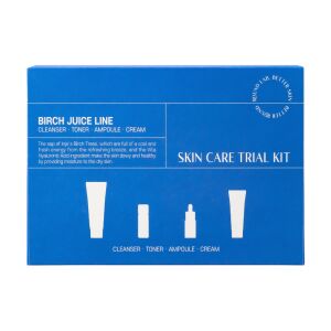 ROUND LAB Birch Juice Trial Kit Arcápoló Csomag mini (arctisztító hab 30ml + arctonik 20ml + szérum 10ml + arckrém 20ml) 142001454 - Arcápolási szett