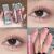 Art Value Balletism Shimmer Glitter Szemhéjfesték #04 Nutcracker termék és alkalmazás kollázs