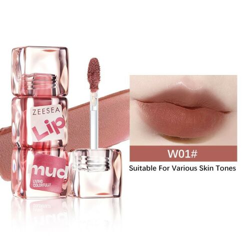 Zeesea Mud Ajak Tint #W01 Lucky Persimmon 142001705 - Szájfény