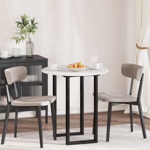 Asztallap Fehér 70 x 70 x 1.5 cm Faanyag 142023673 - Konyha bútor