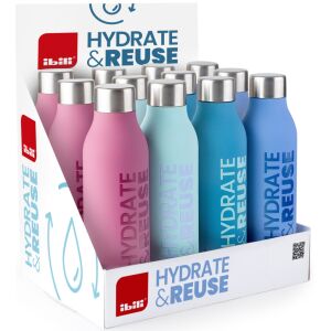 Ibili Fém termo kulacs 500ml Hydrate & Reuse 774959 termosz palack 142051146 - Ibili