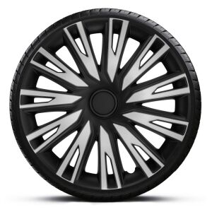 16"-os Copra Silver Black dísztárcsa garnitúra (4darab)