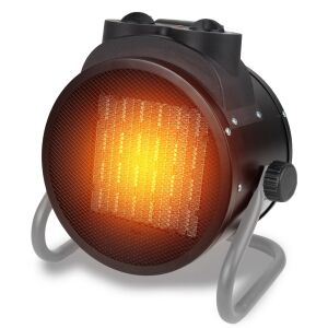 Elektromos hőlégfúvó 2kW hordozható fűtőberendezés, biztonságos és tiszta fűtés