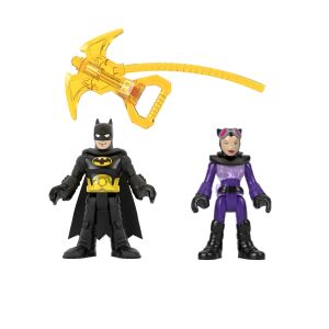 Mattel Imaginext: DC Super Friends - Akční figurky Batmana a Cat Woman (HGX82) 142055729 - Mattel