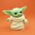 Szögletes nézet a Hasbro Star Wars Grogu Mixin' Moods figuráról