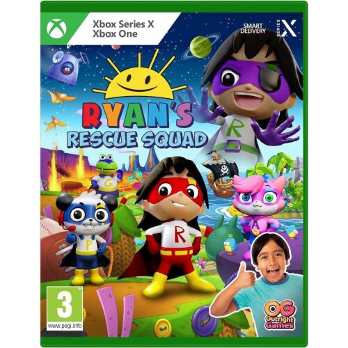 Ryan's Rescue Squad Xbox One Játék Borító - Konzol játék