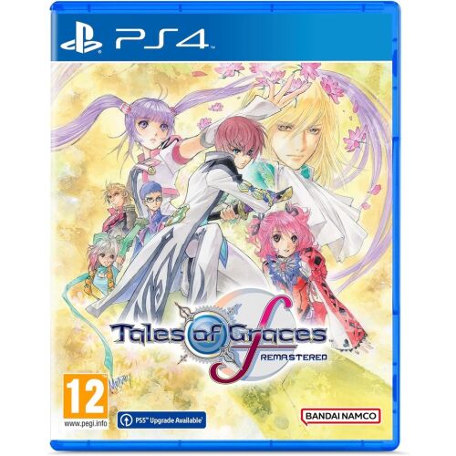 Tales of Graces f Remastered PlayStation 4-re, PS4 játékszoftver borító