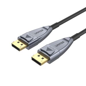 UNITEK C1617GY DisplayPort kábel 15 M Fekete, Ezüst 142058760 - Unitek