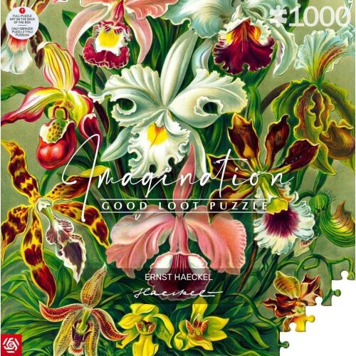 Puzzle Imagination - Ernst Haeckel Orchidea 1000 dílků 162727494 - Puzzle és kirakó