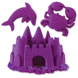 Kinetic Sand KNS RFL 2lb Colour Purple GML kézműves játék 142061237 - Spin Master