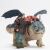 Dwd Dragon & Viking Fishlegs figura a Gronckle sárkány játék mellett állva