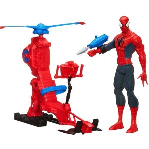 Hasbro Spider-Man figurka s vrtulníkem - 30cm 142061296 - Hasbro