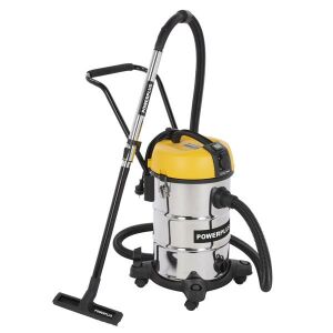 Powerplus POWX3240 száraz/nedves porszívó, 1200W, rozsdamentes acél tartály - Építkezés & Felújítás