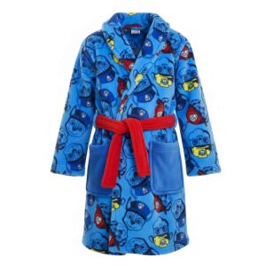 Nickelodeon Mancs Őrjárat Gyerek Köntös, Kék Fleece Köntös Mancs Őrjárat Karakterekkel - Gyerek köntös