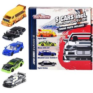 Majorette Japan Series kisautók 5 db-os szett tuning részekkel - 1. 142063973 - Majorette