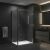 zuhanykabin Rea Primo Swing 90x100 Chrome 142064050