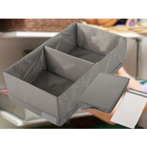 Összecsukható gardrób rendszerező, szürke - 20x34x10cm 142064380 - Gardrób rendszerező