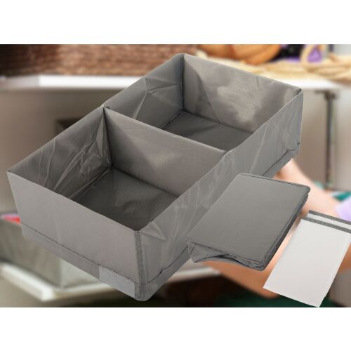 Összecsukható gardrób rendszerező, szürke - 20x34x10cm 142064380