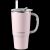 BUYDEEM DS57-P termosz bögre szívószállal, 700 ml Pink 147313182