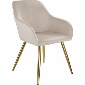 Stolička Marilyn, zlatý zamat 142064982 - Jedálenská stolička