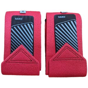 Csuklópántok küzdősportokhoz és erőnléti edzésekhez piros színben 142065012 - Csuklópánt