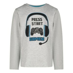 Bluza pentru copii Uwear, Gamer Grey, maneca lunga, Gri, 8 ani/128cm 142065867 - Modă și îmbrăcăminte